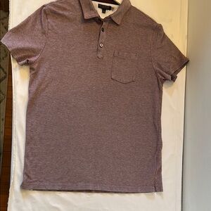 Mens’ Banana Republic Purple Polo Soft Cotton Classic